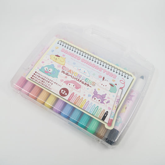 Sanrio Crayon Pen Set (Ver 2)
