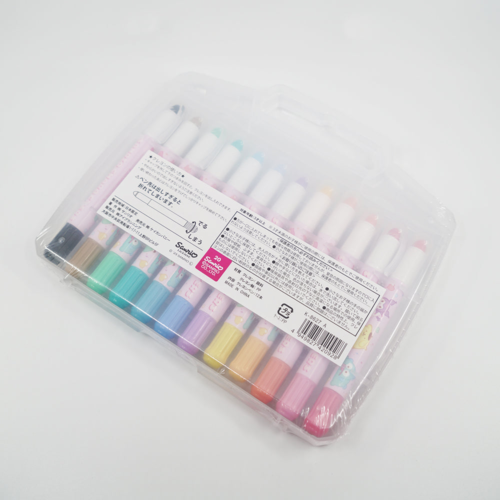 Sanrio Crayon Pen Set (Ver 1)