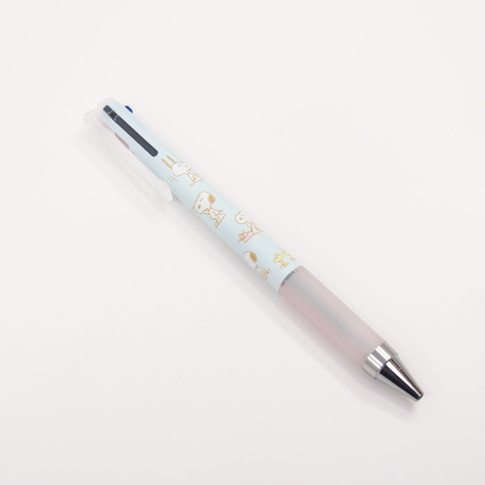 Peanuts Tri-Colour Ball Pen - Snoopy (Ver 2 / BLUE)