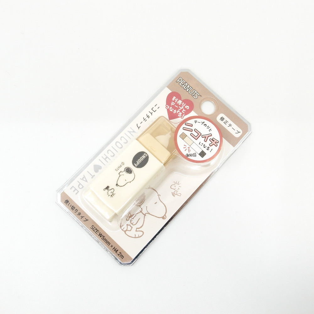 Snoopy Glue Tape 5mm x 3m & Correction Tape 5mm x 4.2m