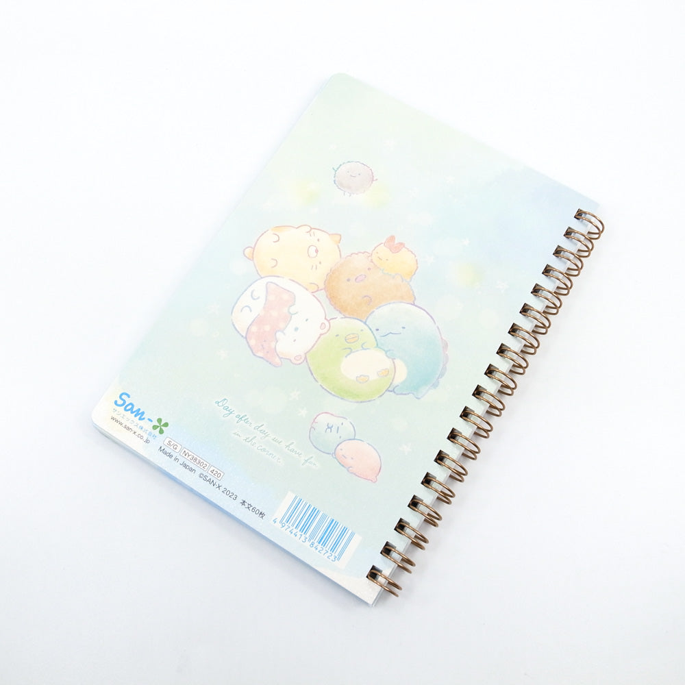 San-X Notebook - Sumikko Gurashi "Day after day we have fun in the corner" (Ver 2)