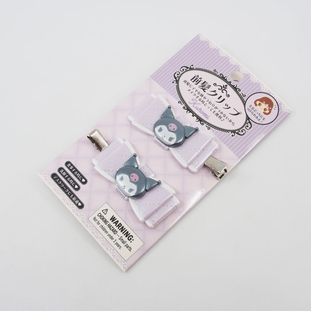 Sanrio Hair Clip - Kuromi (Ribbon)