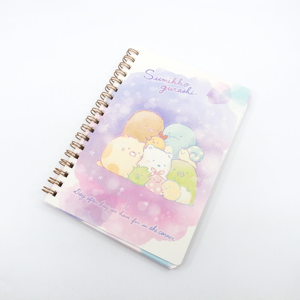 San-X Notebook - Sumikko Gurashi "Day after day we have fun in the corner" (Ver 1)