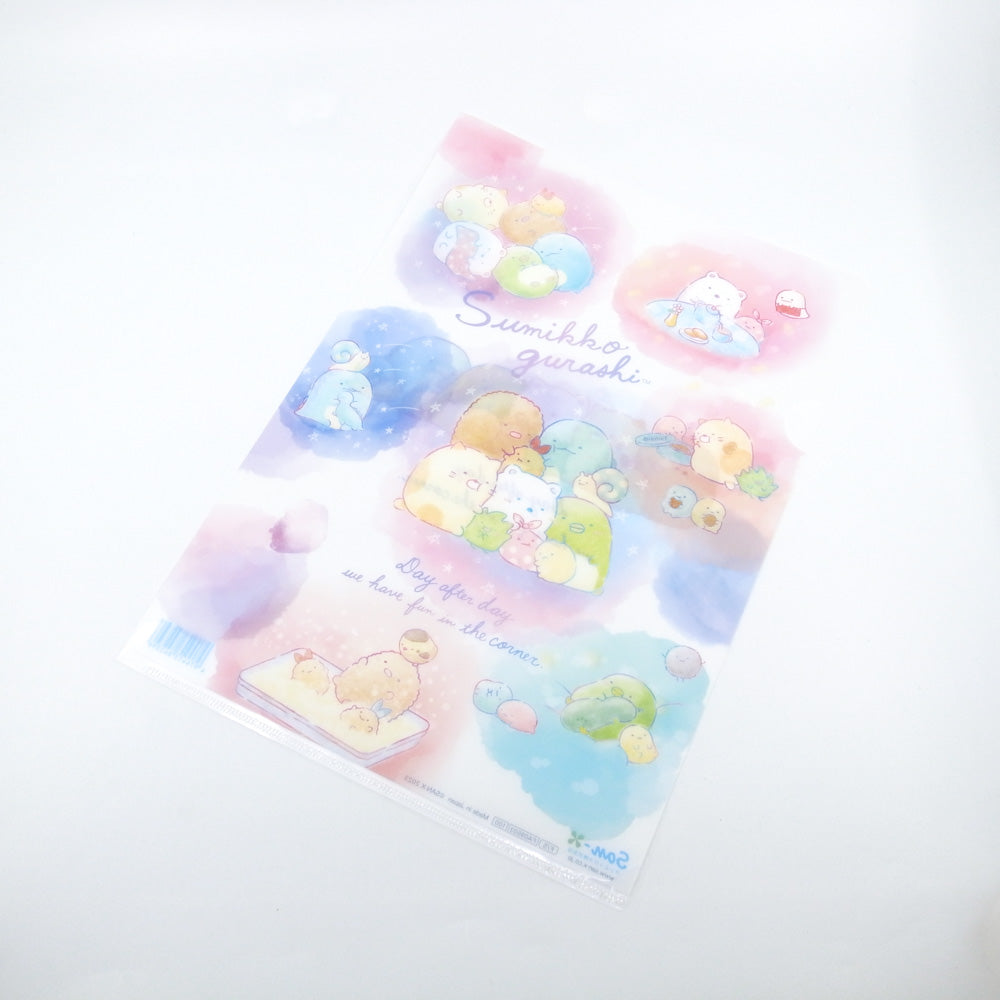 San-X Folder - Sumikko Gurashi "Day after day we have fun in the corner" (Ver 1)